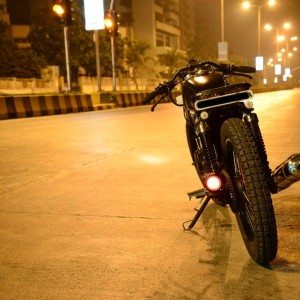 modified bajaj pulsar cafe racer images