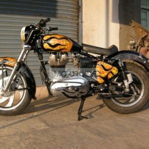 modified royal enfield images