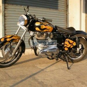 modified royal enfield images