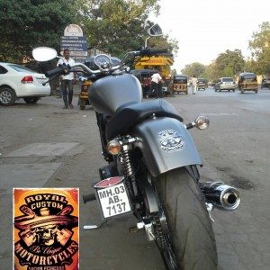 modified royal enfield thunderbird bobber images