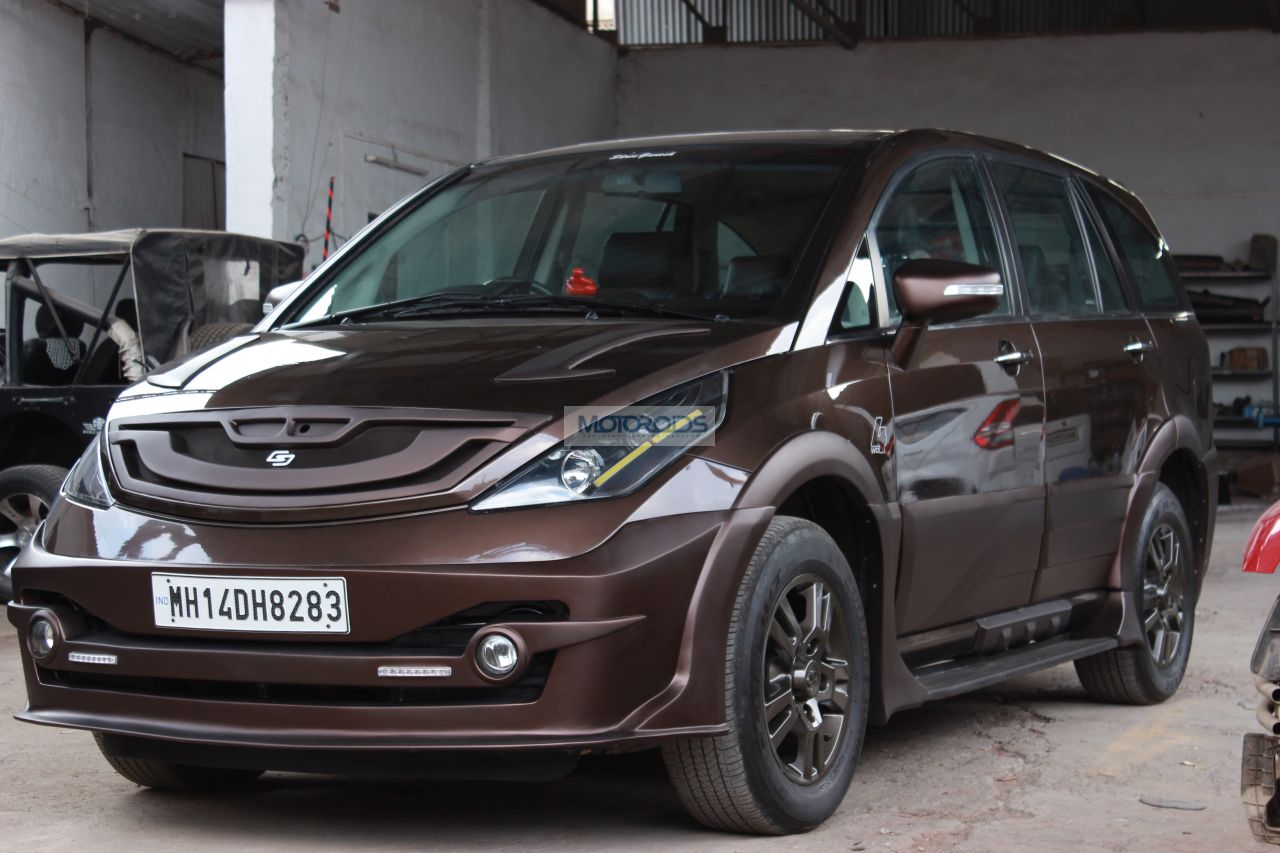 Check Out This Tata Aria Modification By Grounddesigns Pune