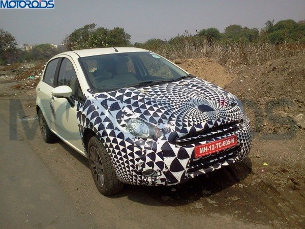 new 2014 Fiat Grande Punto facelift exterior