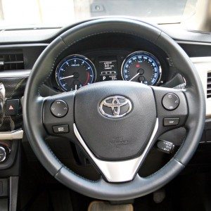 new  toyota Corolla interior