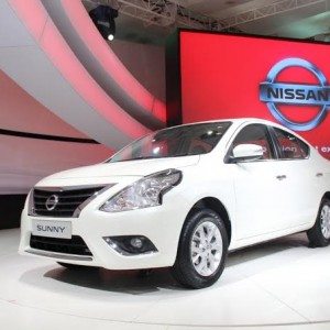 nissan sunny facelift launch images