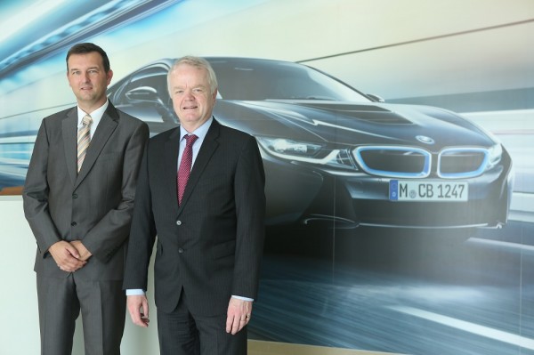 03 LtoR Mr. Robert Frittrang, Managing Director, BMW Plant Chennai with Mr. Philipp von Sahr, President, BMW Group India at BMW Plant Chennai