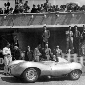 Le Mans Test XKD first D type image