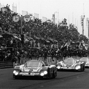 Jaguar XJR  winning Le Mans image