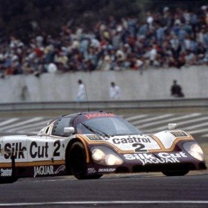 Le Mans XJR  Winner in action image