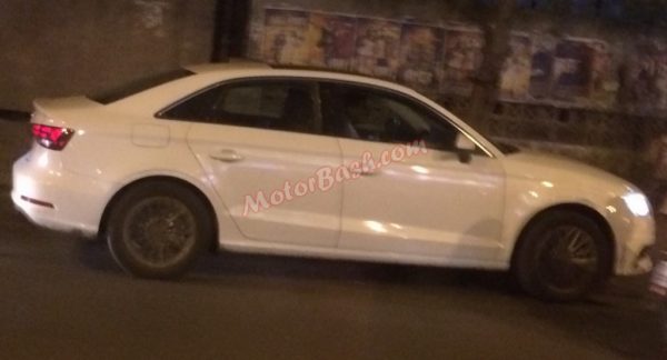 Audi A .T Spied in Mumbai