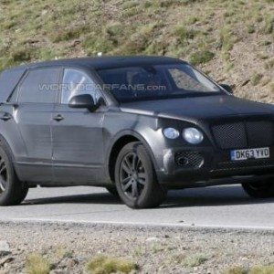 Bentley upcoming SUV image