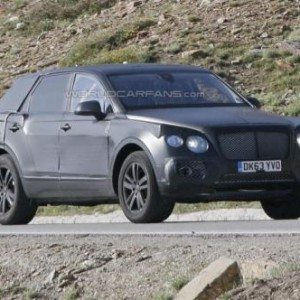 Bentley upcoming SUV image