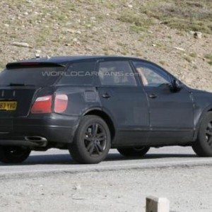 Bentley upcoming SUV image