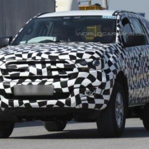 Ford Everest spy image