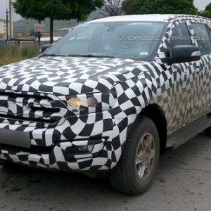 Ford Everest spy image