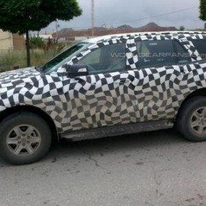 Ford Everest spy image