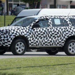 Ford Everest spy image