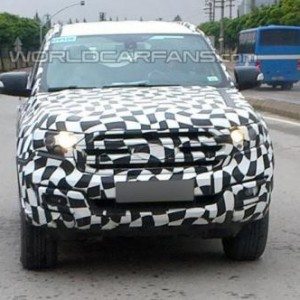 Ford Everest spy image