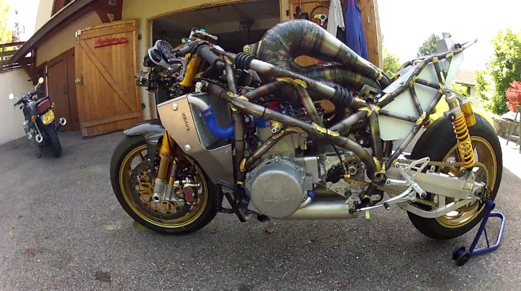 Hand Made 3 Cylinder 700cc Motorcycle