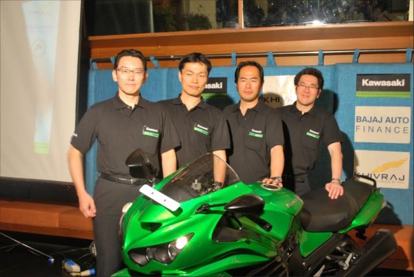 Kawasaki Unveils Five Superbikes in South India