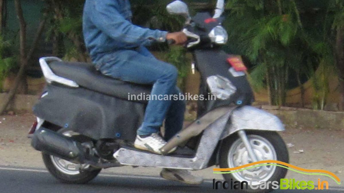 Mahindra G Scooter images spy