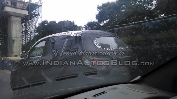 Mahindra S101 Spied Again in Chennai