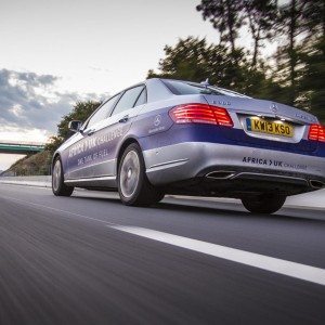 Mercedes E Class Africa UK Challenge image