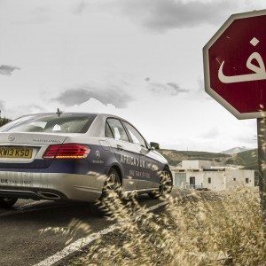 Mercedes E Class Africa UK Challenge image