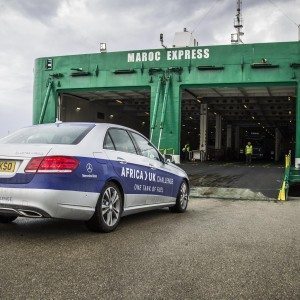 Mercedes E Class Africa UK Challenge image