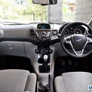 New  Ford Fiesta interior