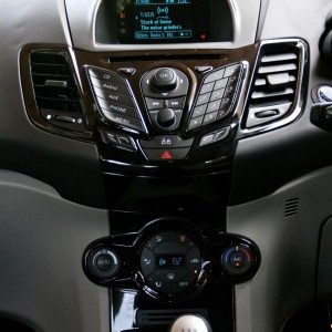 New  Ford Fiesta interior