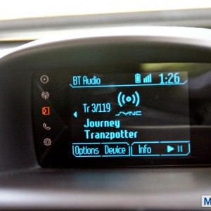 New  Ford Fiesta interior