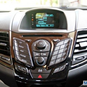 New  Ford Fiesta interior