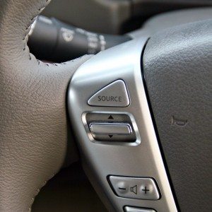 New  Nissan Sunny Facelift interior