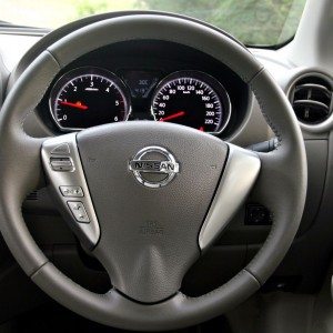 New  Nissan Sunny Facelift interior
