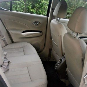 New  Nissan Sunny Facelift interior