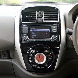 New  Nissan Sunny Facelift interior