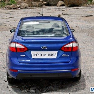 New Ford Fiesta sedan India