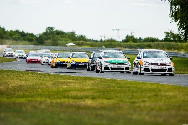 Picture 3- Drivers in action at the Poznan Circuit