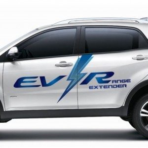 Ssangyong Korando C EV R side view  image