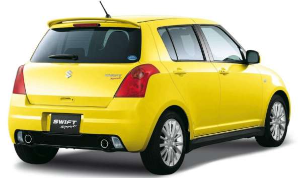 Suzuki Swift Sport rear