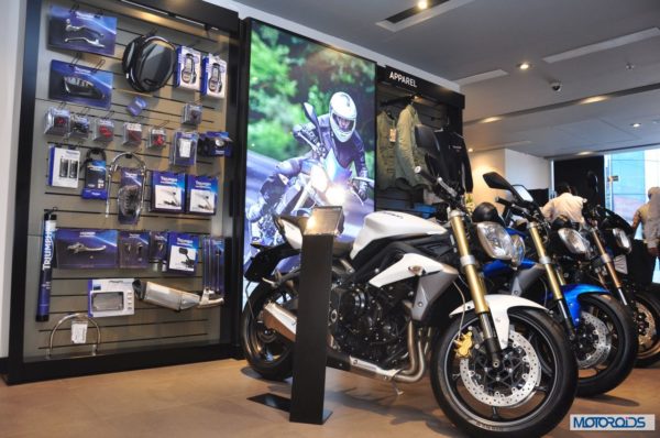 Triumph motorcycles showroom Delhi (2)