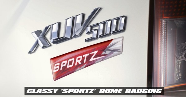 Xuv 500 Sportz fog lbadging