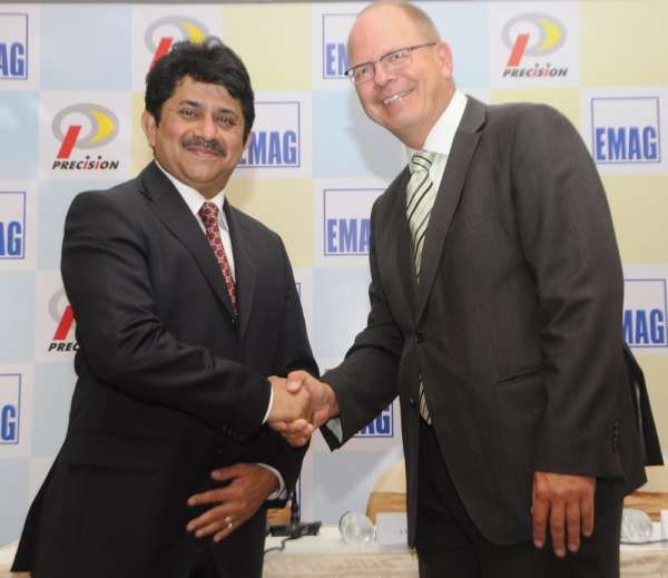 Yatin Shah, CMD- Precision Camshafts Limited & Dr. Andreas Mootz, MD- EMAG Automation, Germany_2