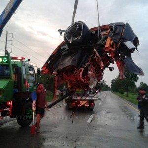 lamborghini crash image