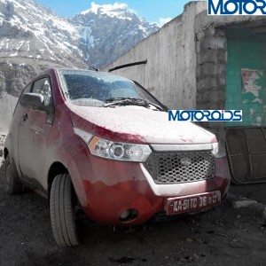 mahindra e spied