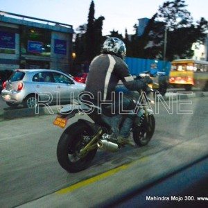 mahindra mojo topspeed spy pics