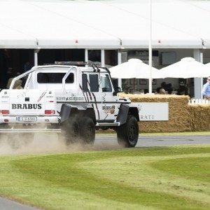 mercedes suv goodwood festival image