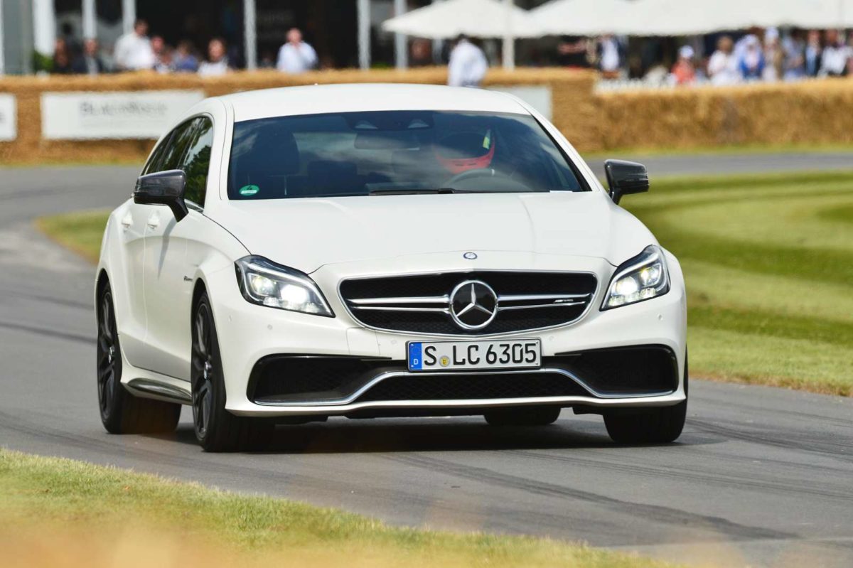 mercedes cls amg goodwood festival image