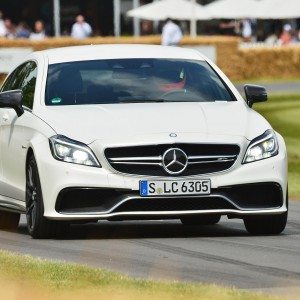 mercedes cls amg goodwood festival image