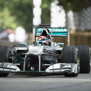 mercedes f car goodwood festival image